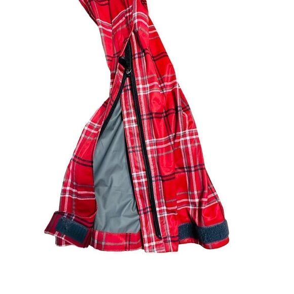 Columbia Omni-tech Waterproof Red Checkered Men’s Pants size XL Golf Hiking - Picture 14 of 14